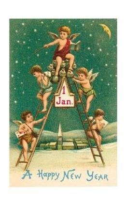 Happy-New-Year-Cherubs-on-Ladder--C10305800